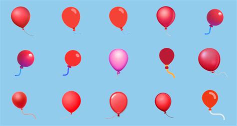 red balloon emoji meaning|deflated balloon emoji.